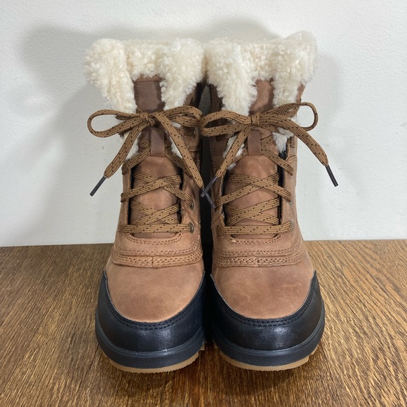 Sorel Tivoli IV Parc Boot Waterproof Insulated Womens Size 6 Velvet Tan - Picture 3 of 13